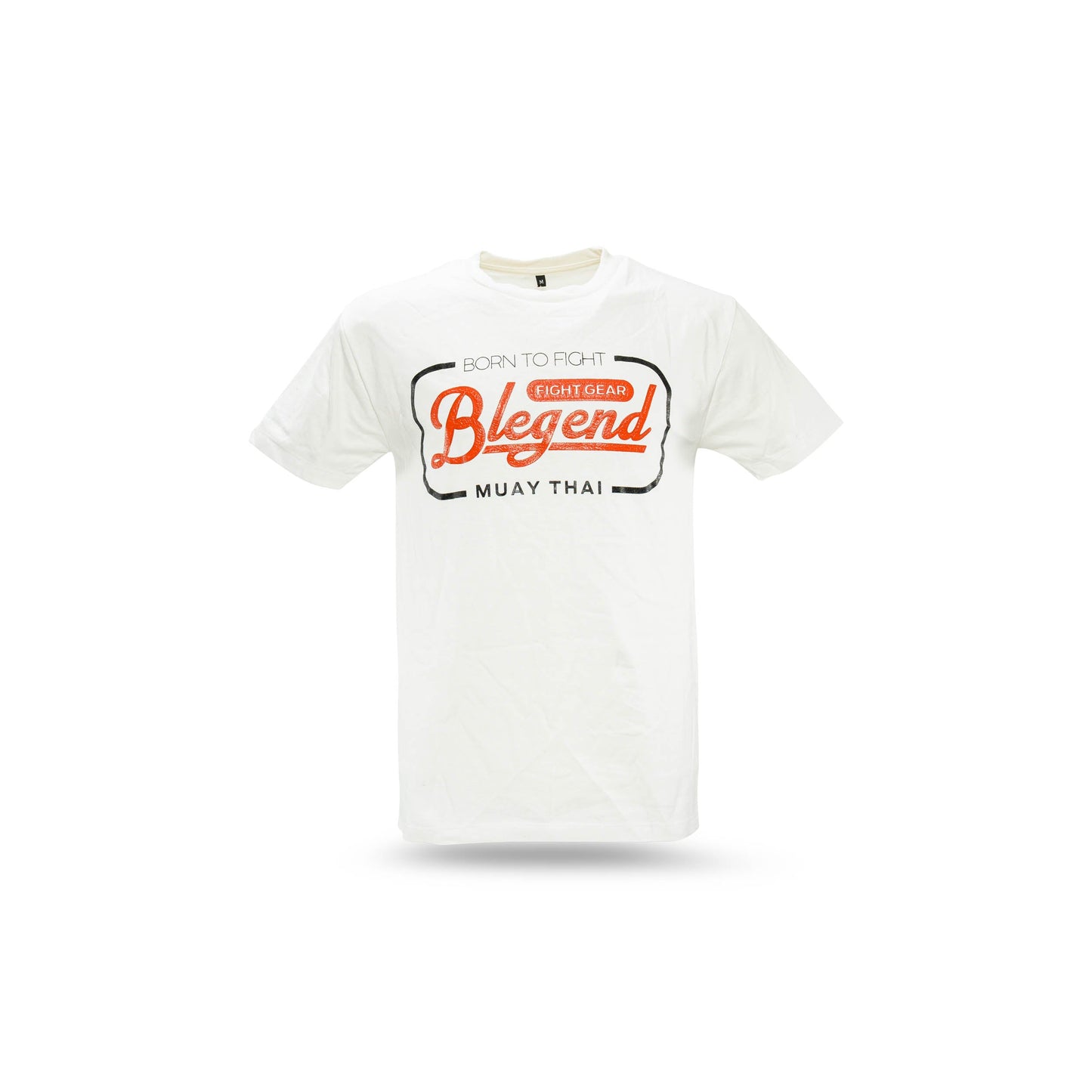 Blegend Muay Thai, Boxing T-shirt Rebin Black White