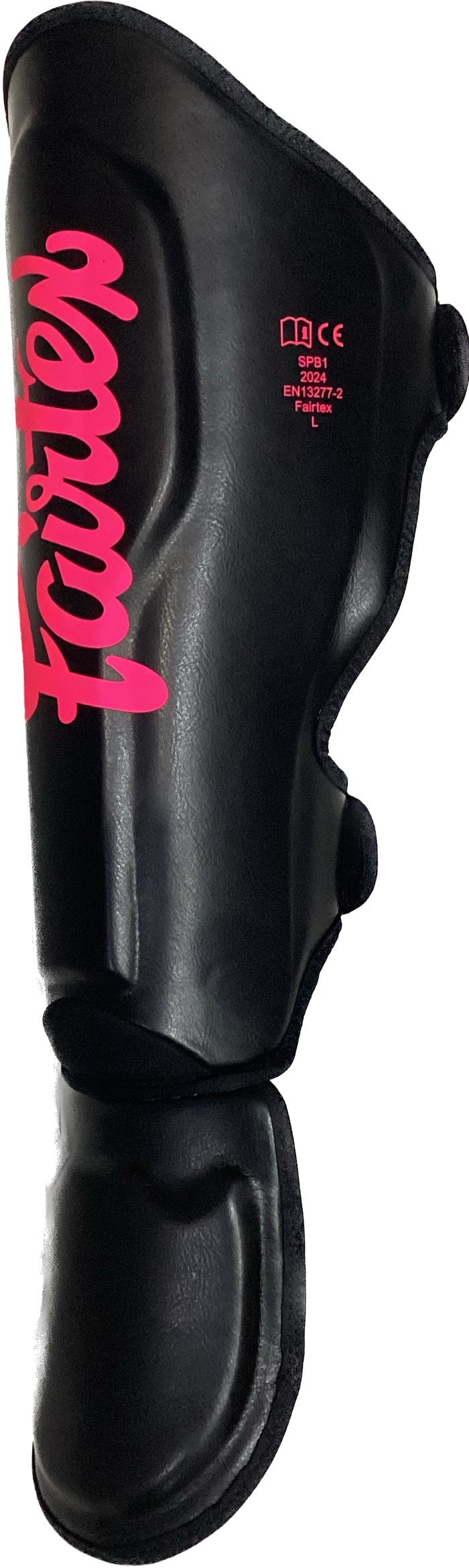 Booster X Fairtex Muay Thai Shin Guards SPB1 Black Pink