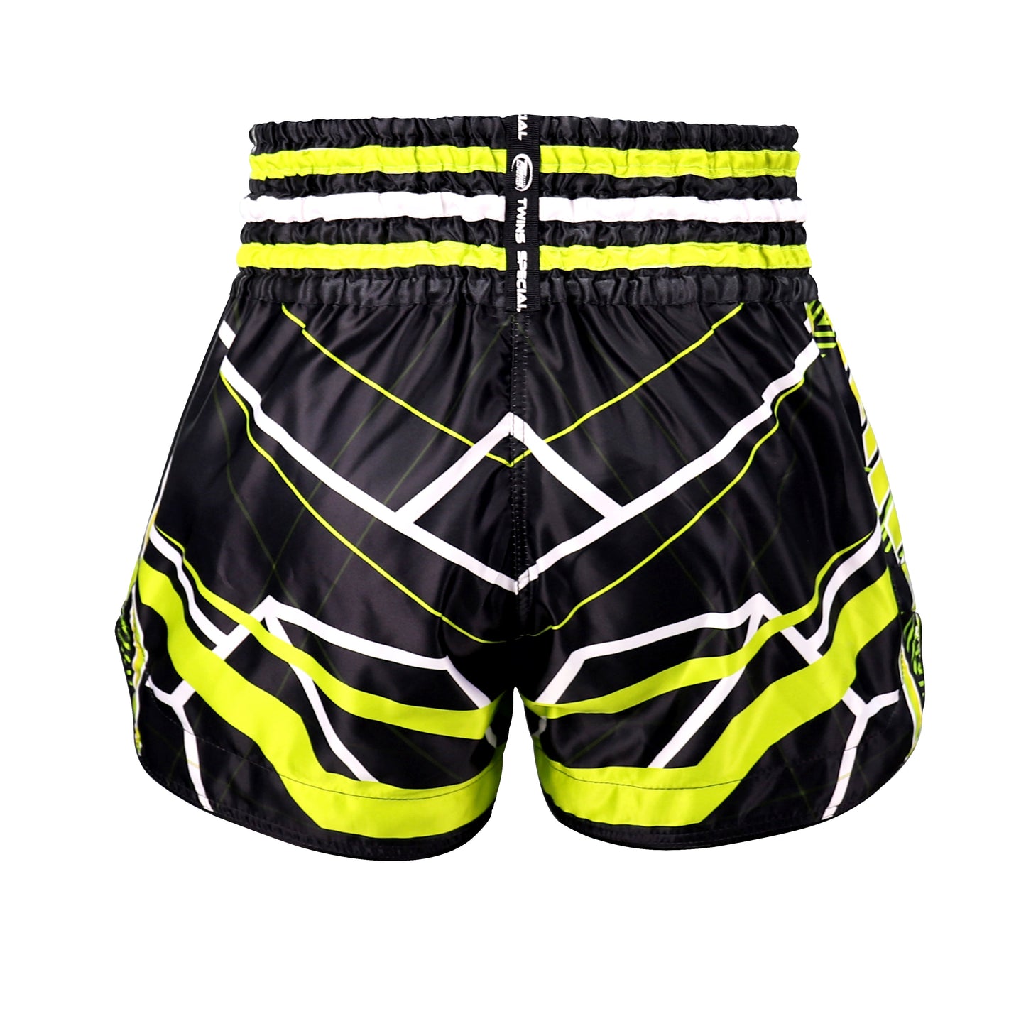 Twins Special Muay Thai Shorts TBS-Racing Black Green