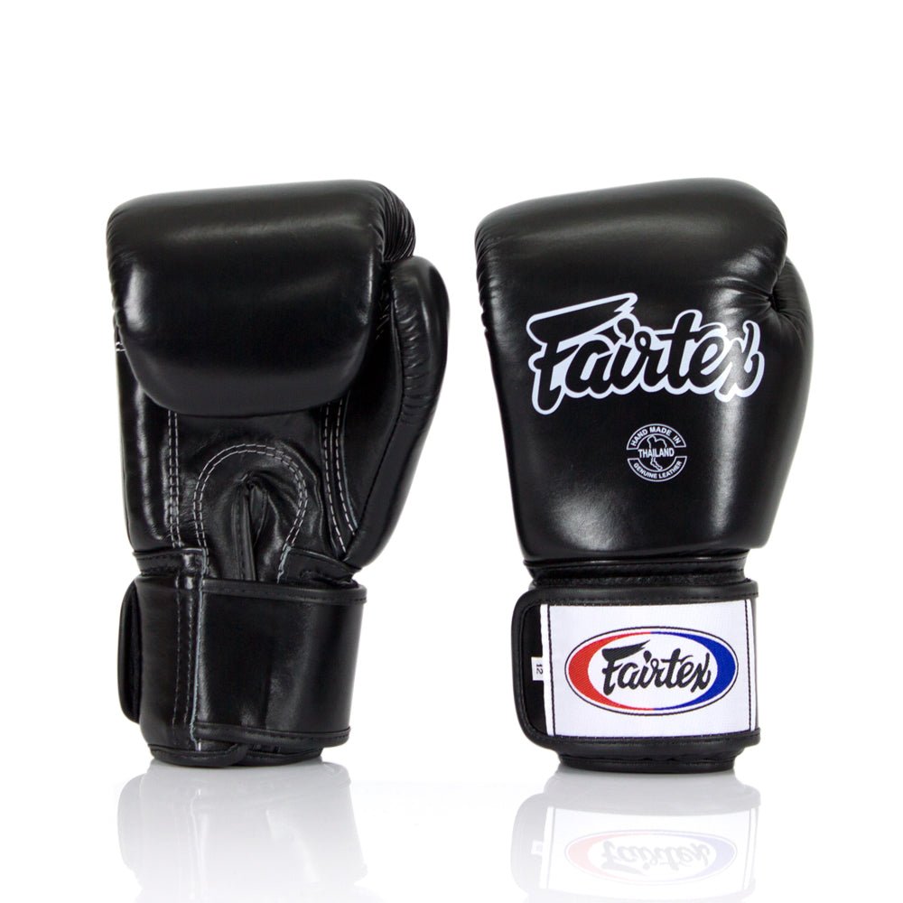 Fairtex Boxing Gloves BGV1 BLACK shop online at SUPER EXPORT SHOP.