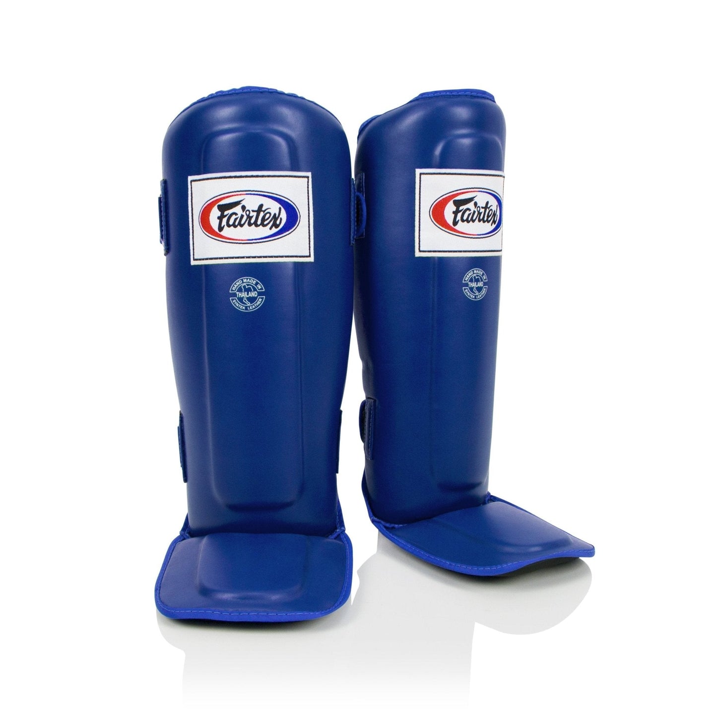 Fairtex Shinguards SP3 BLUE IN-STEP DOUBLE PADDED PROTECTOR
