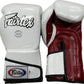 Fairtex Boxing Gloves BGV6 White Red