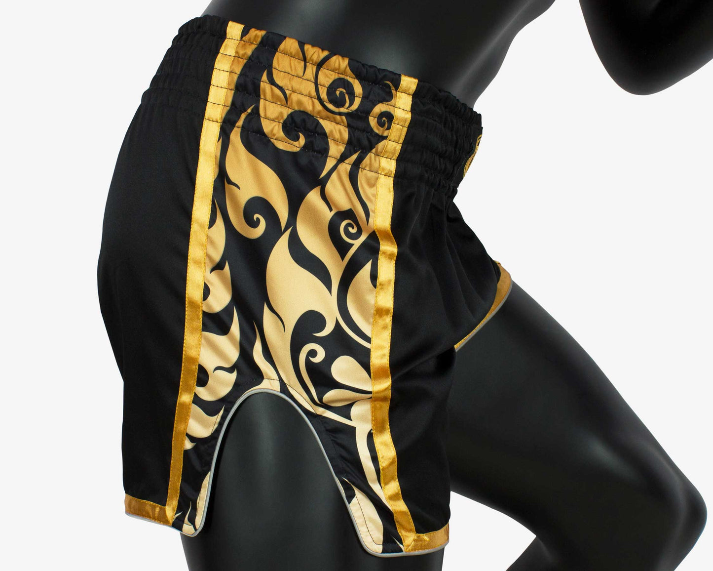 Fairtex BSG1 GLORY fight shorts Black Gold