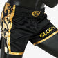 Fairtex BSG1 GLORY fight shorts Black Gold