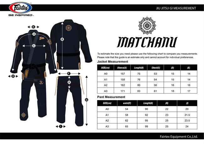 BJJ2 Fairtex Matchanu Premium Navy