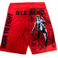 Blegend MMA Shorts Red Passion