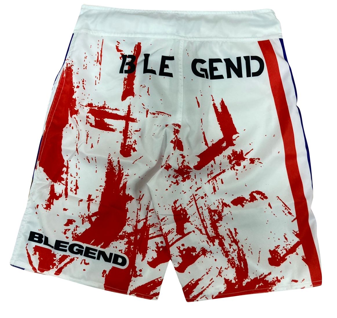 Blegend MMA Shorts Warrior White