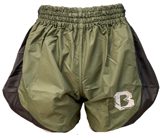 BOOSTER Boxing Shorts Retro Hybrid Khaki