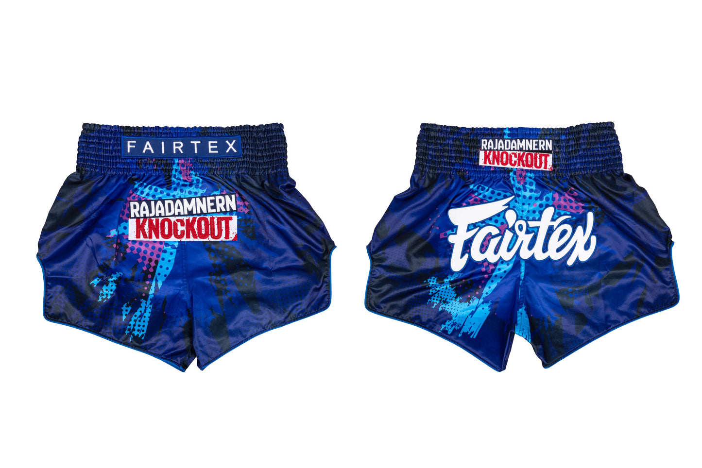 Fairtex X RKO Muaythai Short RKO02 Blue
