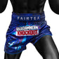Fairtex X RKO Muaythai Short RKO02 Blue