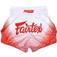 Fairtex X RWS Muaythai Short RWS02 White