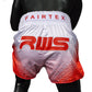 Fairtex X RWS Muaythai Short RWS02 White