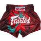Fairtex X RKO Muaythai Short RKO01 Red