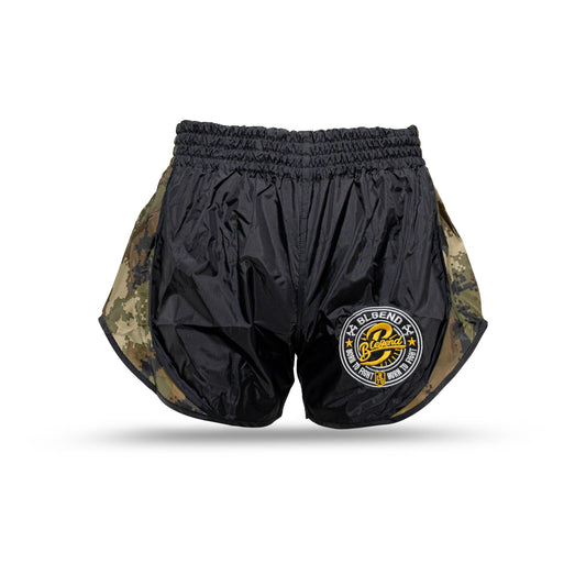 Blegend Boxing Shorts Powerhouse 2.0 Black Camo Green