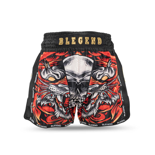 Blegend Muay Thai Short Bado Red