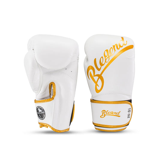 Blegend Boxing Gloves BGL32 Ultimate Velcro White