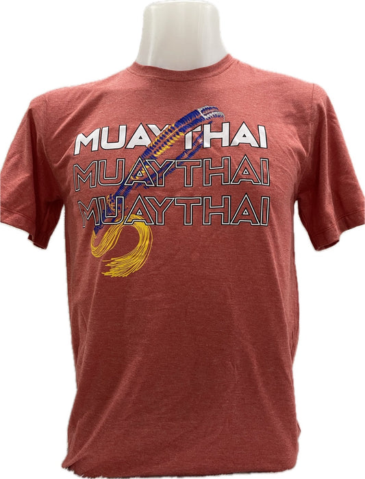 Blegend Muay Thai, Boxing T-shirt  Erke Red