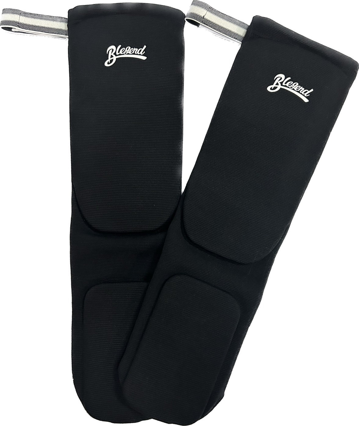 Blegend Shinguards Sock Type Cotton STC1 Black