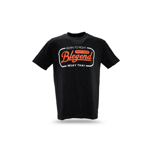 Blegend Muay Thai T-Shirt Rebin Black