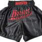 Booster Fight Gear Boxing Shorts TBT Thunder Black Red