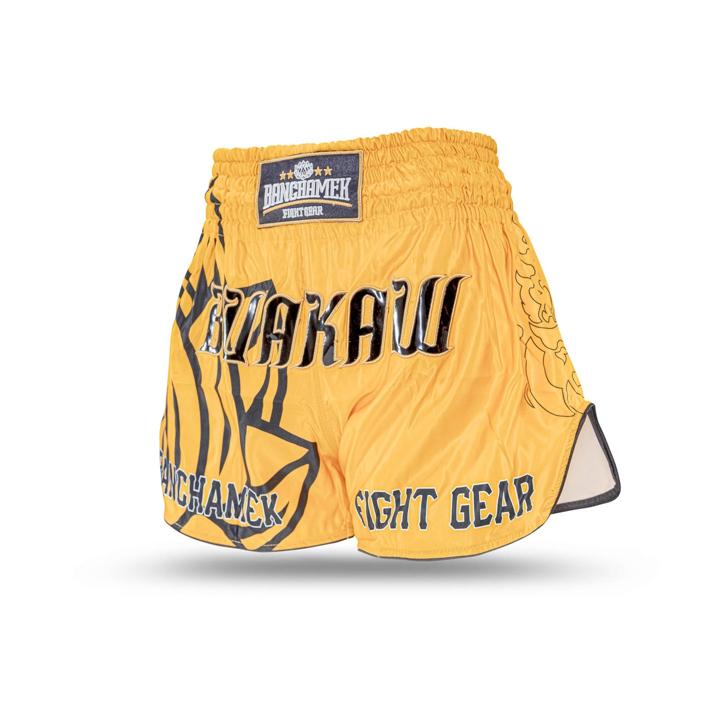 Buakaw Shorts BSH6  GOLD BLACK