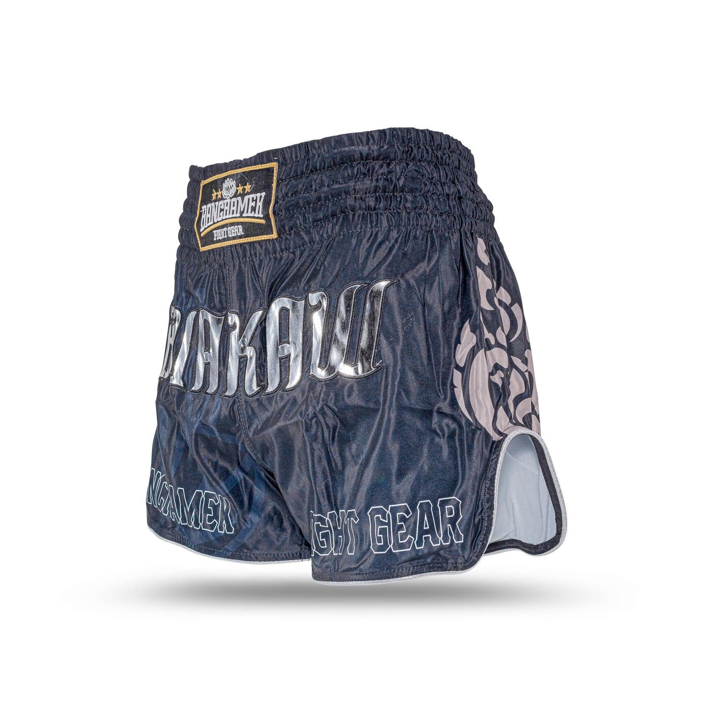 Buakaw Shorts BSH2 BLACK SILVER