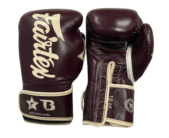 Booster X Fairtex  Boxing Gloves BGVB3 Maroon Khaki
