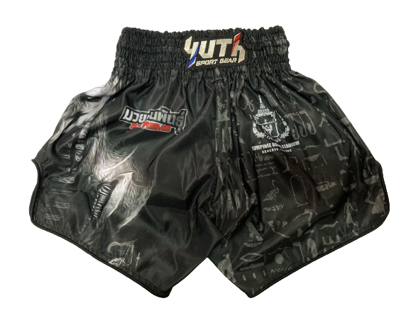 Fairtex Fight Shorts Dark Knight Black