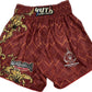 Fairtex Fight Promotion Shorts Supreme Power Red