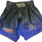 Fairtex Fight Muay Thai Shorts Dark Spirit Black Blue