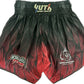 Fairtex Fight Muay Thai Shorts Dark Spirit Black Red