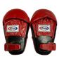 Fairtex Focus, Hybrid Mitts Pro Angular  FMV8 Black Red