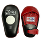 Fairtex Focus, Hybrid Mitts Pro Angular  FMV8 Black Red