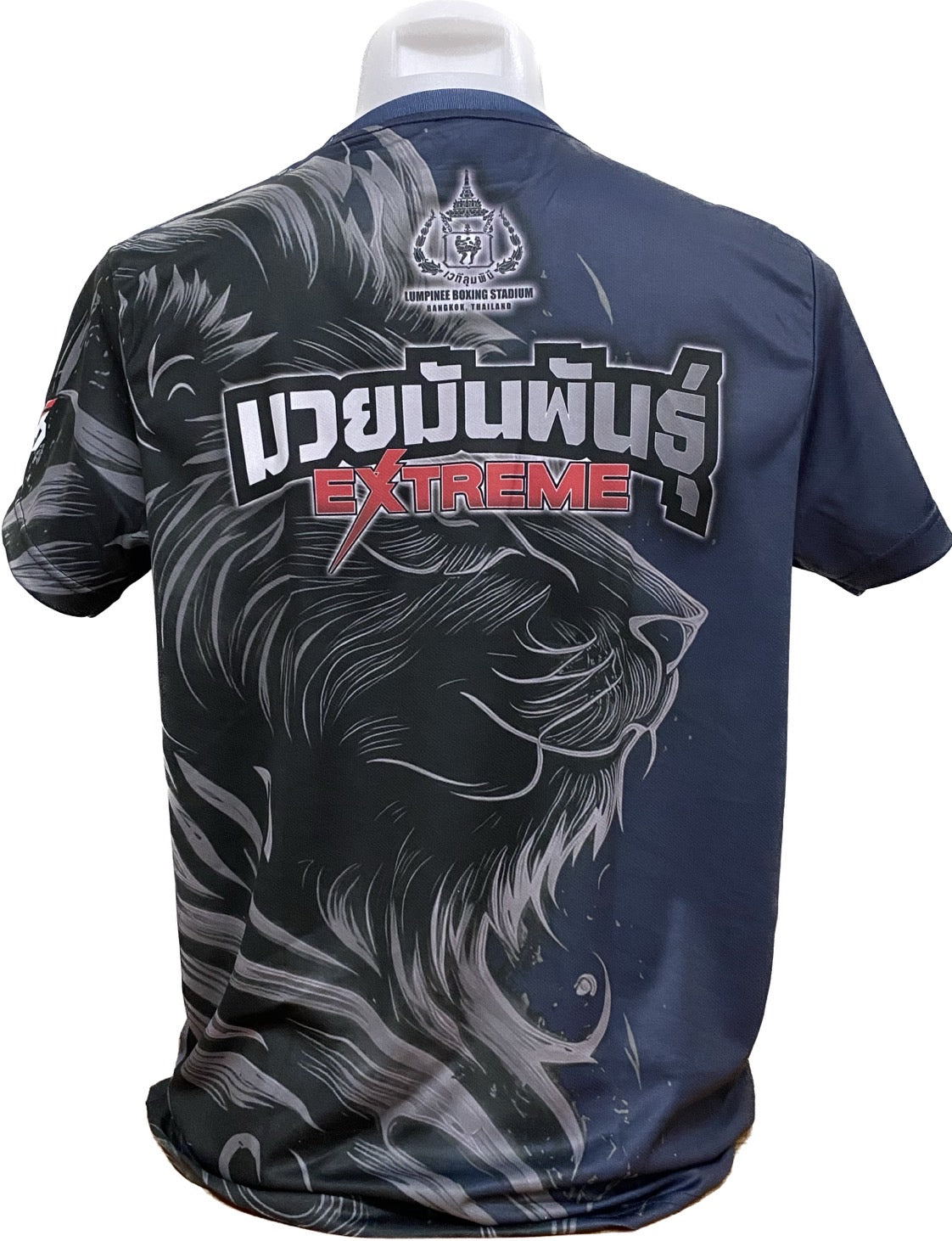 Fairtex Fight T-Shirt Lion Black Red