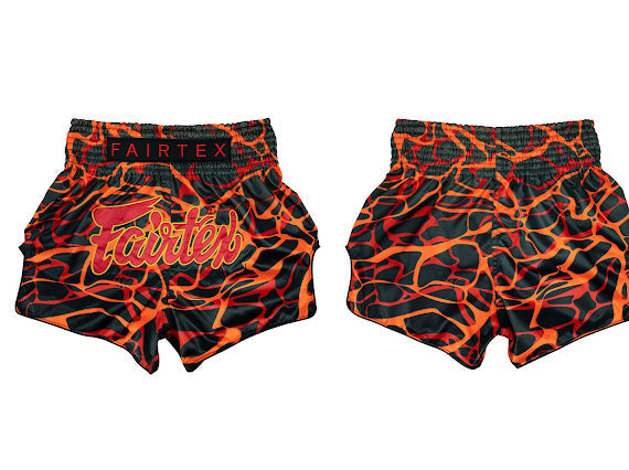 Fairtex Muay Thai Shorts - BS1926 Magma 'Red'