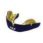 Opro Mouth Guard Dark Blue Gold Instant Custom Single Color