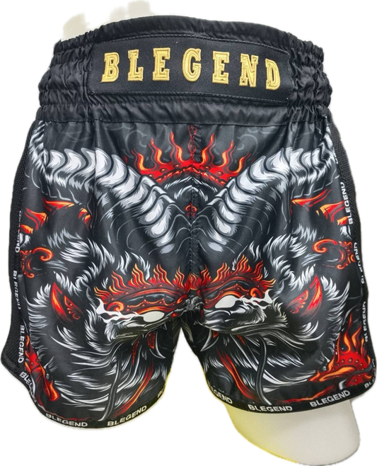 Blegend Muay Thai Short Diva RED