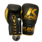 King Pro Boxing Gloves BG Lace Up Black