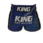 King Pro Boxing Shorts New Wave Blue
