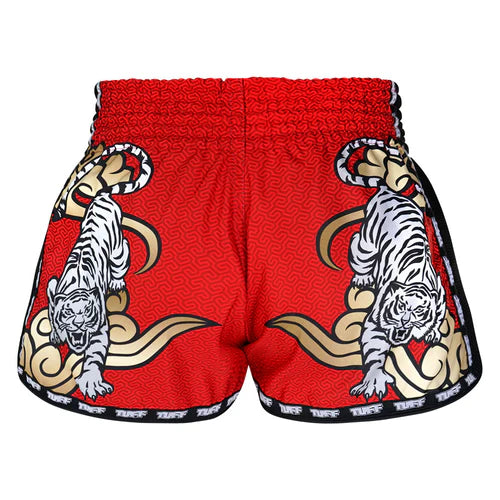 Tuff Muay Thai shorts Tuf-MRS301 Red