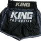 King Pro Boxing Shorts KPB Starr Black Grey