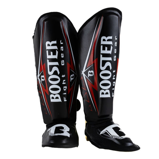 Booster Shin Guards WAR SERIES Bk/Rd