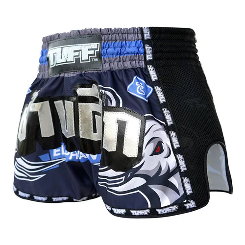 Tuff Muay Thai Shorts TUF-MRS203 Navy Blue