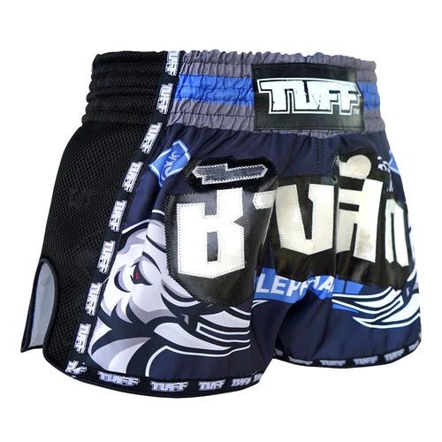 Tuff Muay Thai Shorts TUF-MRS203 Navy Blue