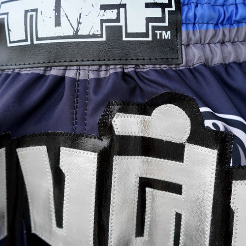 Tuff Muay Thai Shorts TUF-MRS203 Navy Blue