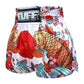Tuff Muay Thai Shorts TUF-MS637 WHT