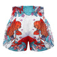 Tuff Muay Thai Shorts TUF-MS637 WHT