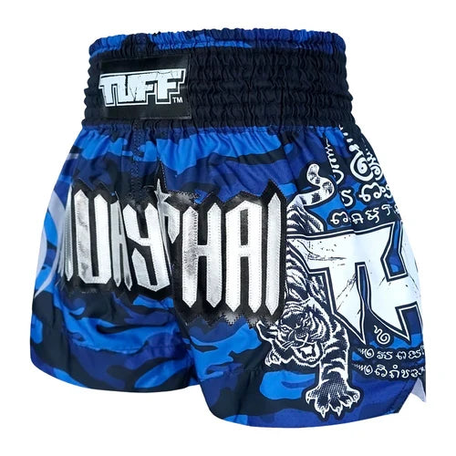 Tuff Muay Thai Shorts TUF-MS640 BLU