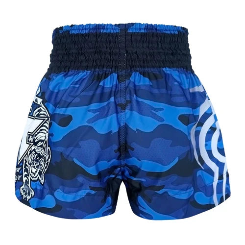Tuff Muay Thai Shorts TUF-MS640 BLU