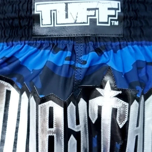 Tuff Muay Thai Shorts TUF-MS640 BLU